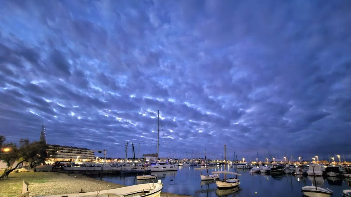 El rincón de la calma en el puerto de l’Escala