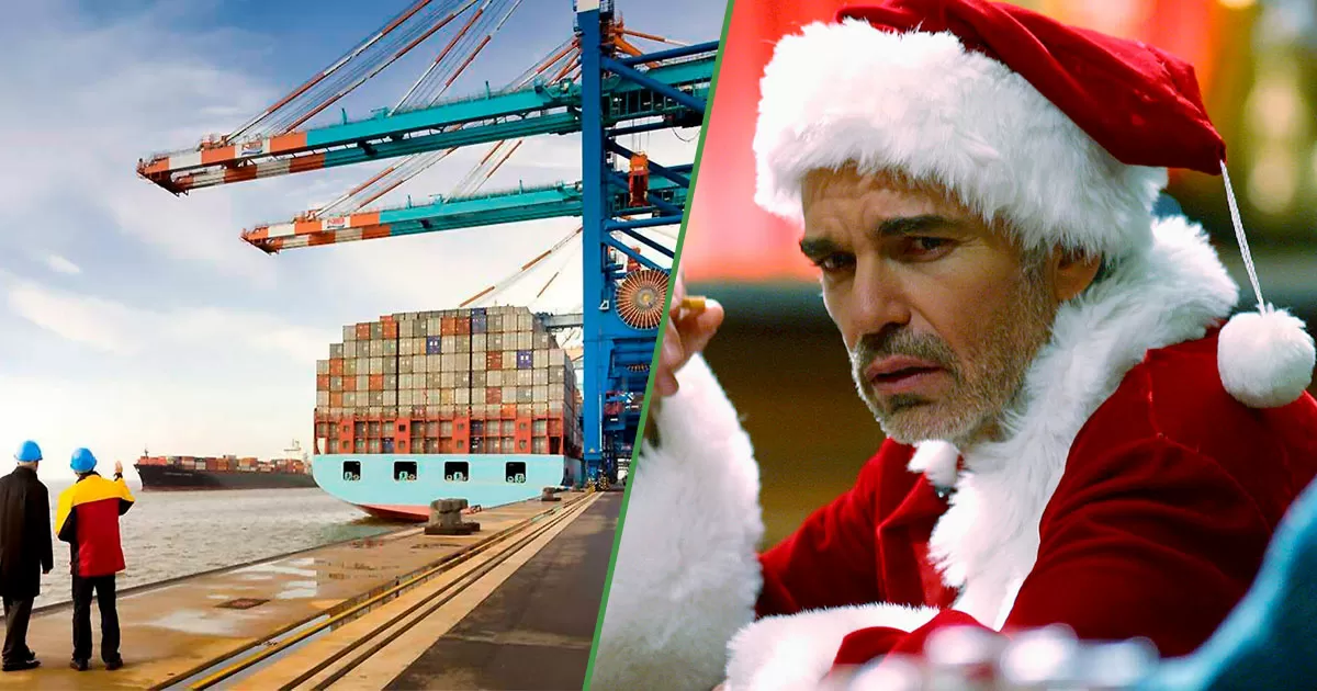 Santa Claus previene problemas con los regalos requerido a la imposición de aranceles