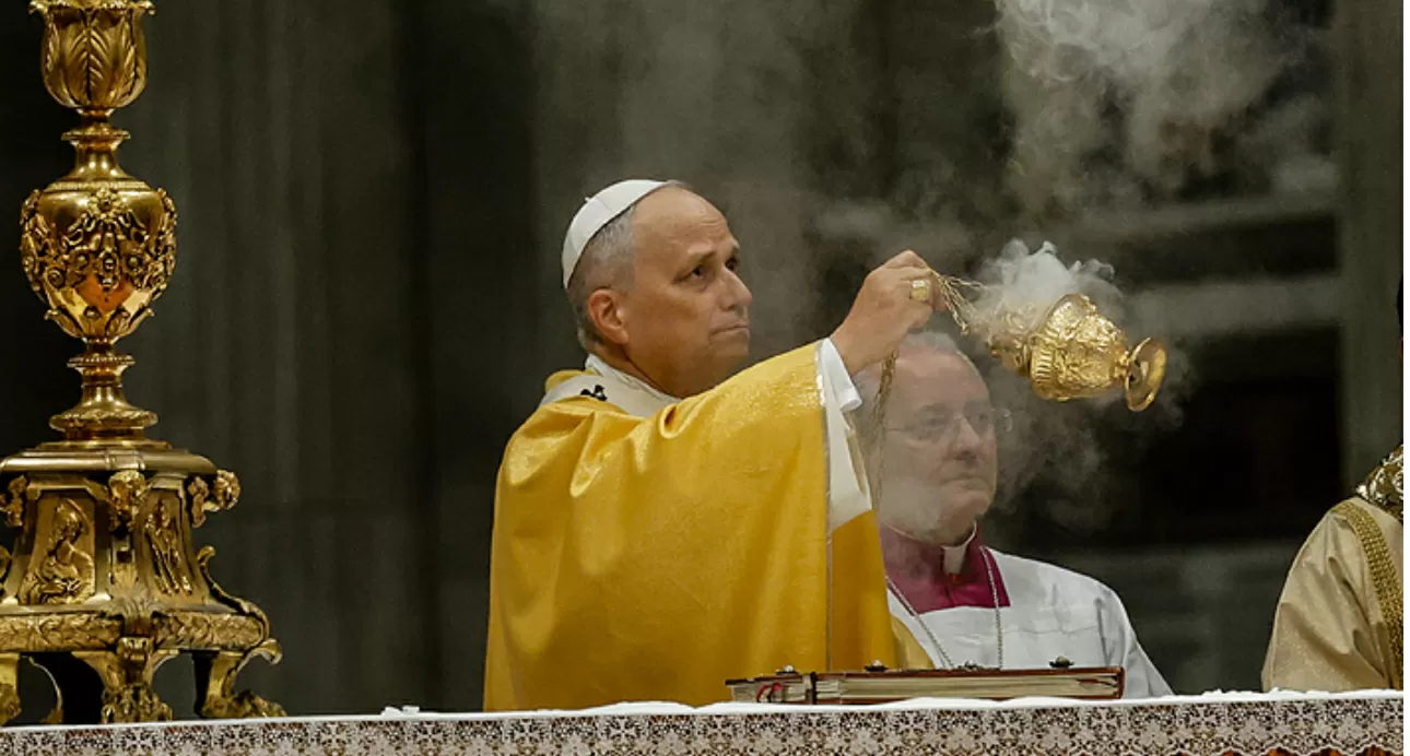 Papa León XIV celebró su primera ofrenda de Navidad en el Vaticano