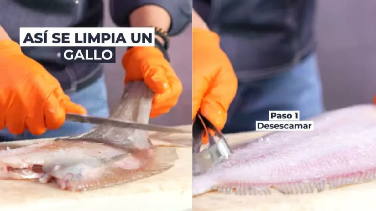 El truco para limpiar el menda según un pescadero: “Saca los filetes siguiendo la espina”