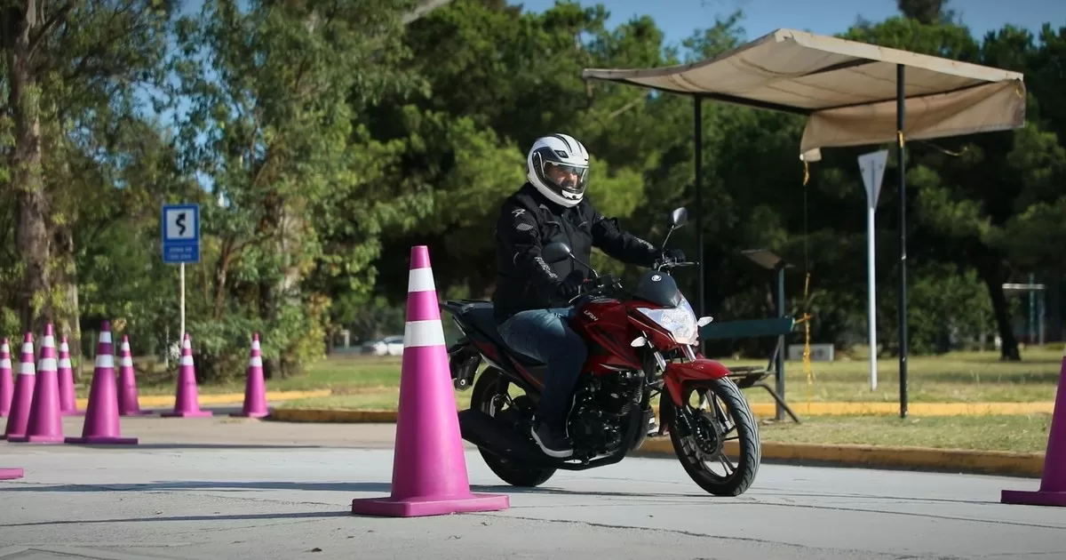 Examen para conducir motos: por el aumento de la recurso, suman una nueva pista de pruebas en la Ciudad
