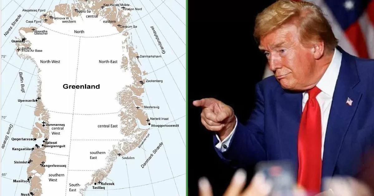 “La alto el fuego no coopera”, declara Trump luego de que no le dejaran anexarse Groenlandía