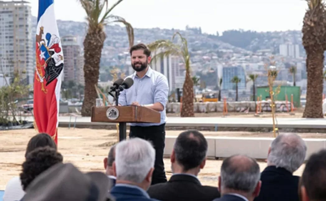 Un 70% de antelación registra el Parque Barón en su primera etapa: Boric destacó que será “un epicentro de la vida”