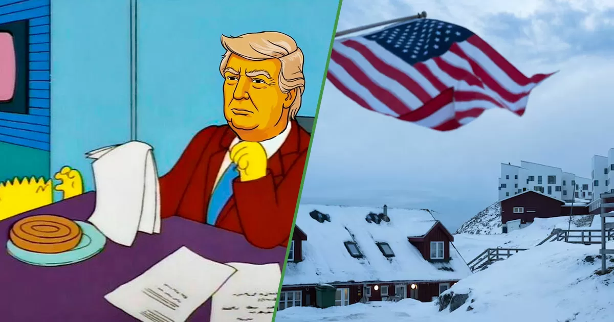 Trump amenaza que no se accionará de Groenlandia hasta que alguien le lleve un pan danés