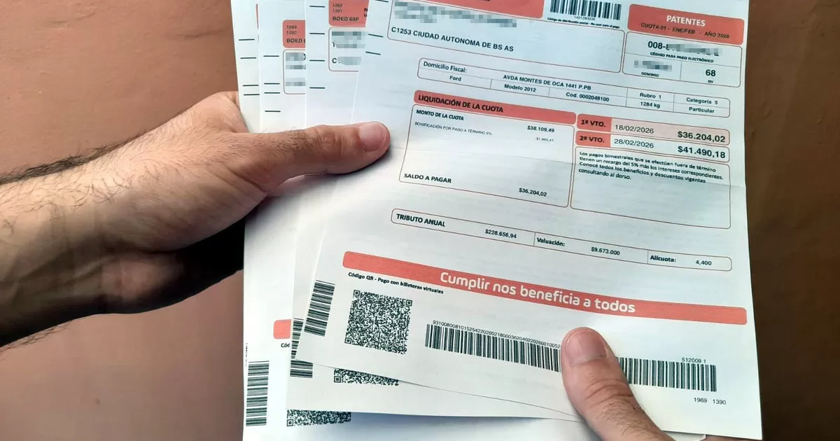 Marcha atrás con el aumento de patentes: hogaño el gobierno porteño le pondrá un tope por inflación