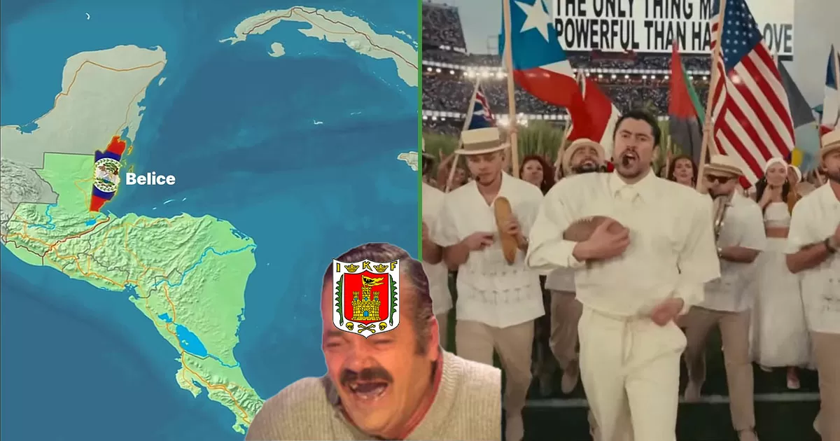 Tlaxcala se burla de Belice porque Bad Bunny no los indicaciónó en el Super Bowl