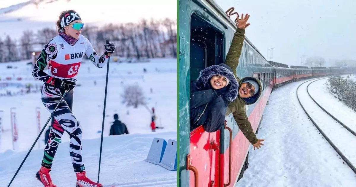 Patinadora mexicana confiesa que practicaba en los rieles del Chepe