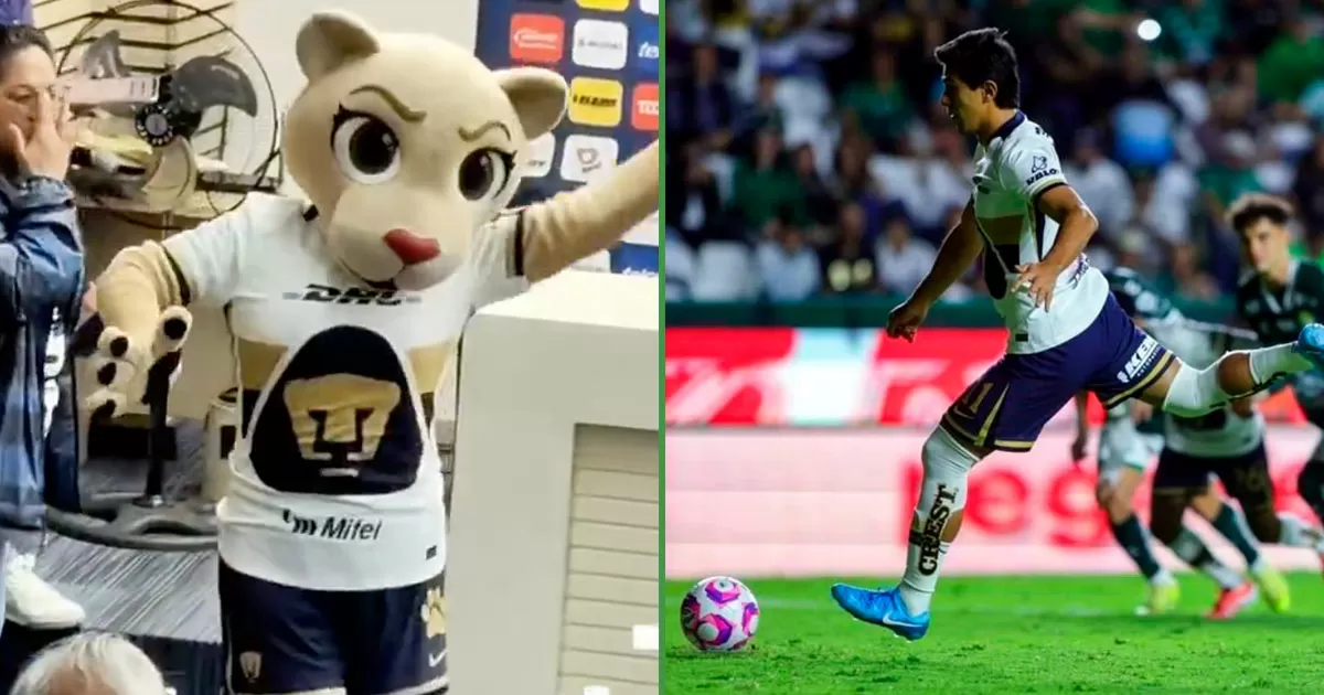 Afición de Pumas pide que nueva mascota “Goya” cobre los penales