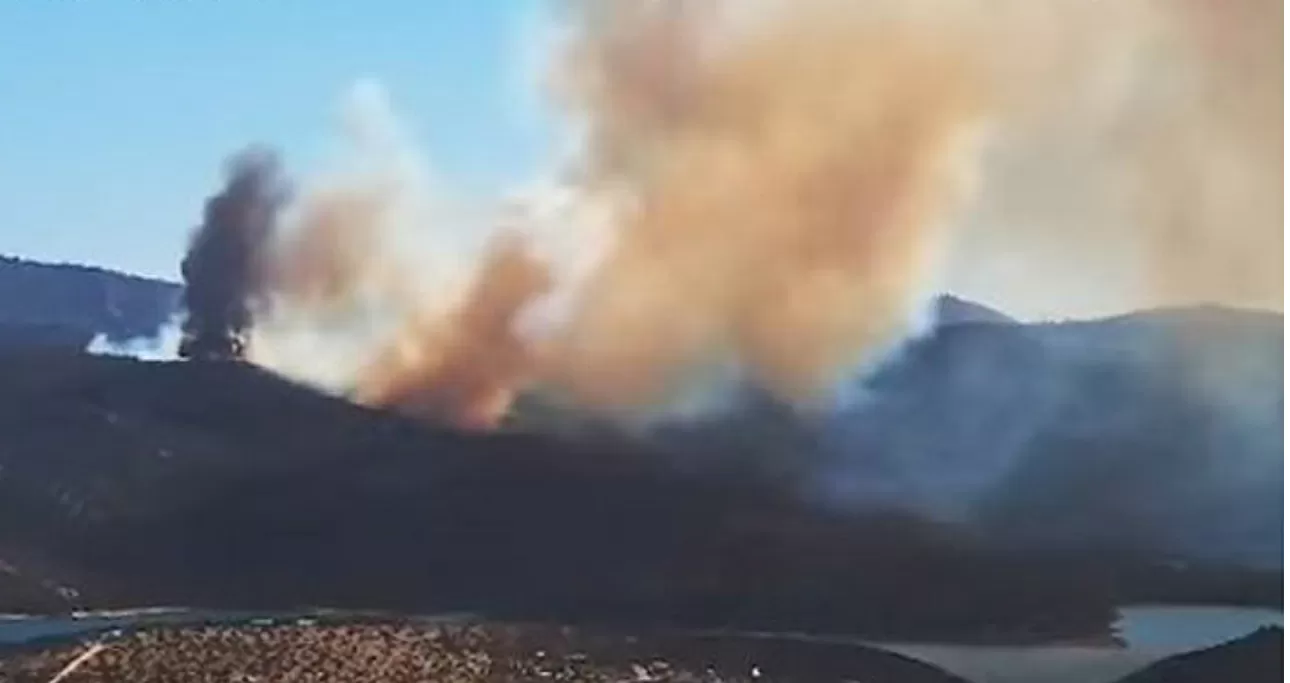 Continúa intranquilo incendio forestal cercano a sectores habitados en Limache y Concón