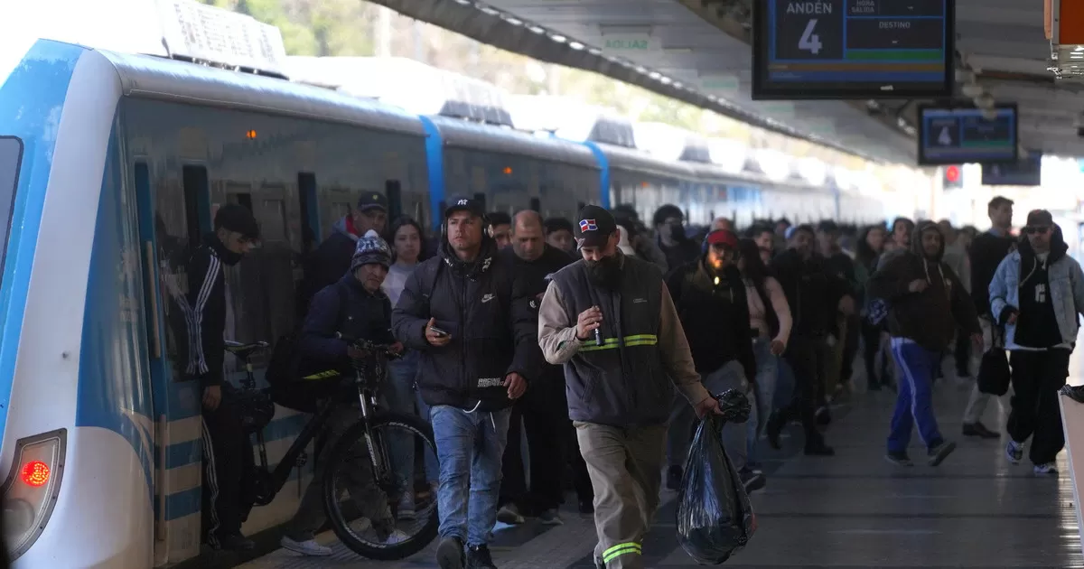 término de semana sin el Sarmiento por obras: los días que no habrá trenes y cuándo hará un recorrido más corto
