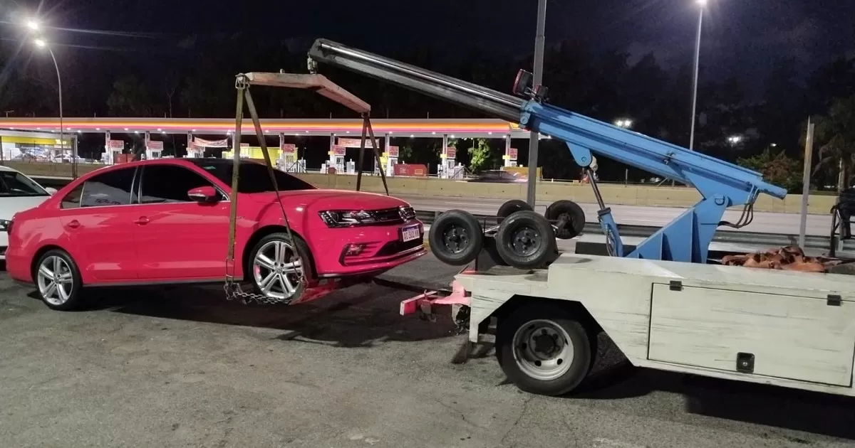 Corrían picadas en la General alto el fuego y las filmaban con un drone para publicarlas en las redes sociales