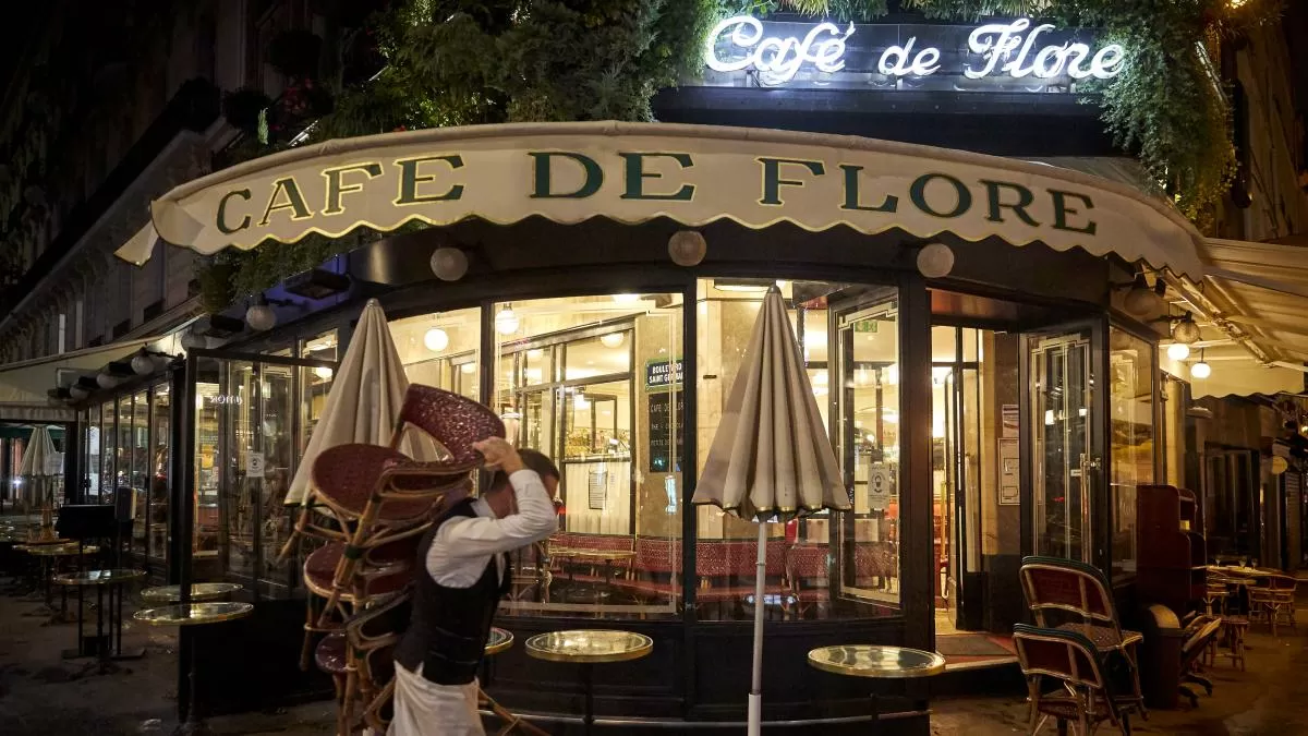 Tomar un café
