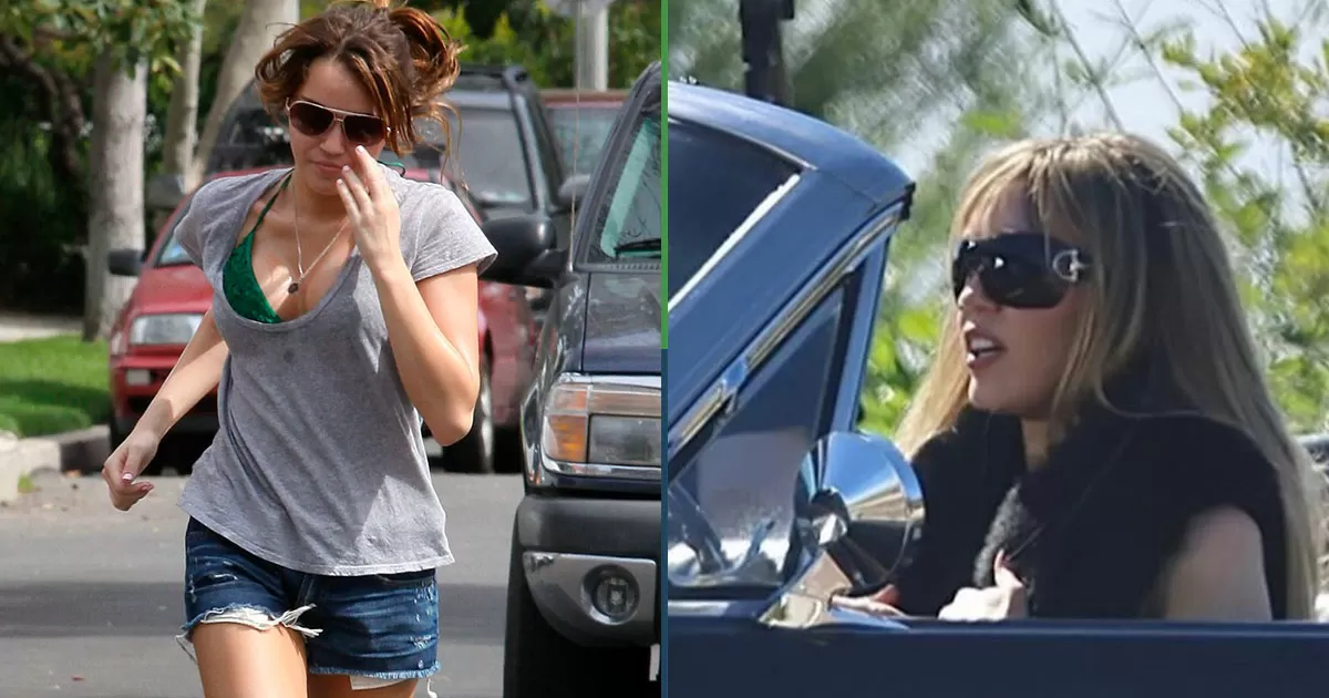Miley Cirus se disfraza de Hanna Montana para escapar del SAT