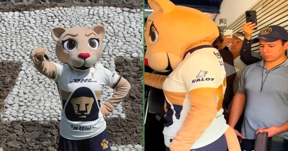 Miles de fanáticos de los Pumas decepcionados de Goya porque hay un hombre abajo