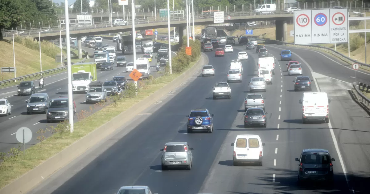 La autopista que bajó la velocidad máxima: el oportunidad y el riesgo por la infracción que se repite