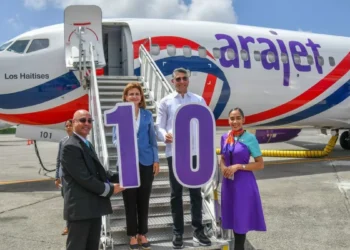 Arajet incorporó su décima aeronave Boeing 737 Max 8