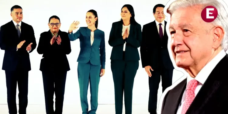 López Obrador ‘palomea’ nuevos nombramientos en gabinete de Sheinbaum