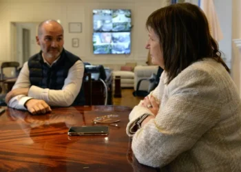 Juan Martin planteó ante Bullrich la situación de seguridad en la departamento