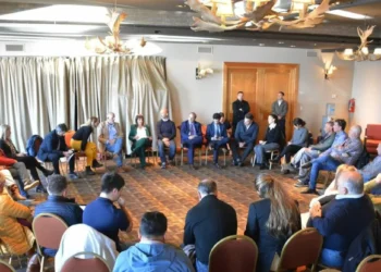 Referentes del PRO, La Libertad Avanza y juntar se reunieron con Patricia Bullrich en Bariloche