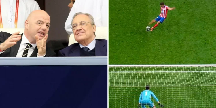 FIFA determina que cualquier penal en contra del Real Madrid será anulado