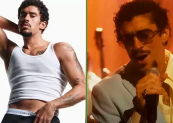 Bad Bunny publica foto en calzones para explicar por qué canta con la rugido apretada