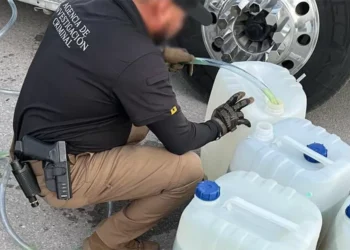 García Harfuch confirma aseguramiento de 250 litros de heroína y 47 kg de metanfetamina