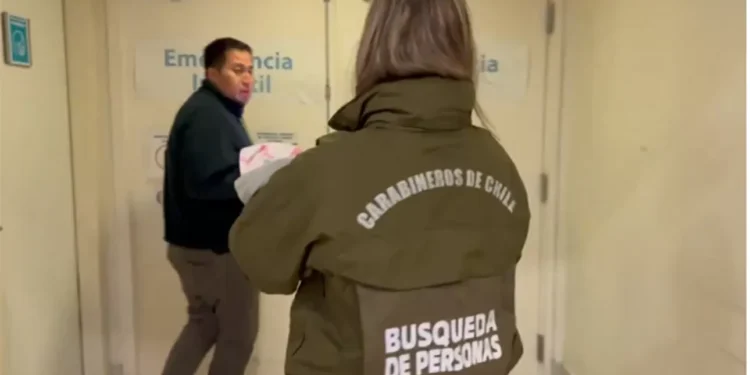 Detienen a lecho que había sustraído a su propia hija de tres meses desde Hospital El Carmen