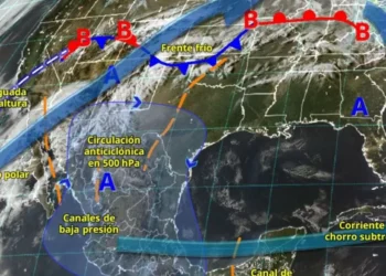 atmósfera en México este 14 de abril de 2025: Prevén lluvias, frío y calor