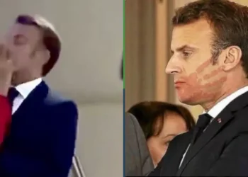 Macron aclara que cachetada de su esposa fue para mantenerlo despierto durante la ápice del G7