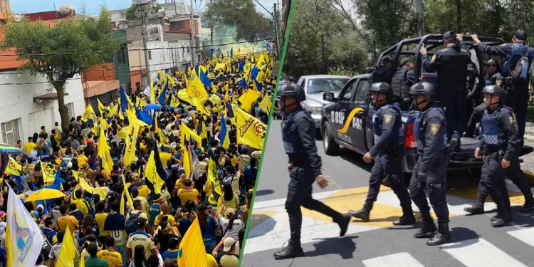 Seguridad Pública en alerta máxima por derrota del América