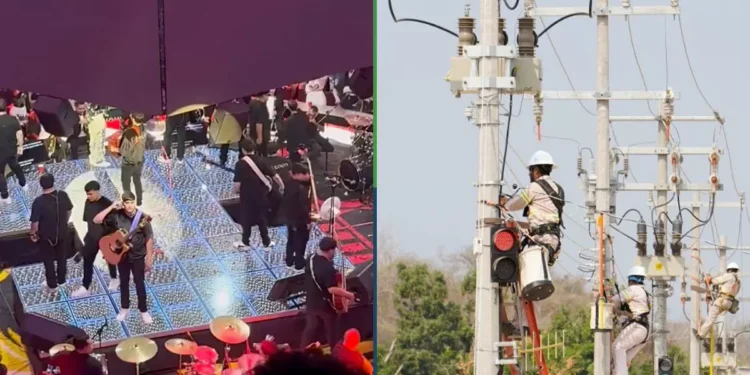 CFE se deslinda de haberle doblado el micrófono a Junior H cuando cantaba en la Feria de San Marcos