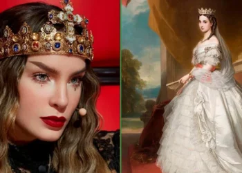 “Carlota usaba pupilentes verdes y hablaba fresa”, asegura Sony tras designar a Belinda como la emperatriz