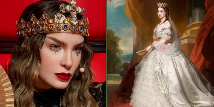 “Carlota usaba pupilentes verdes y hablaba fresa”, asegura Sony tras designar a Belinda como la emperatriz