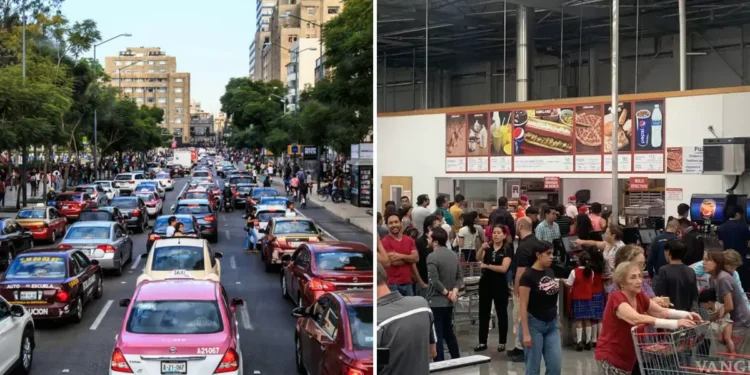 Persona que se forma pincho hora para un hot dog en Costco se queja de que el tráfico cada día está peor