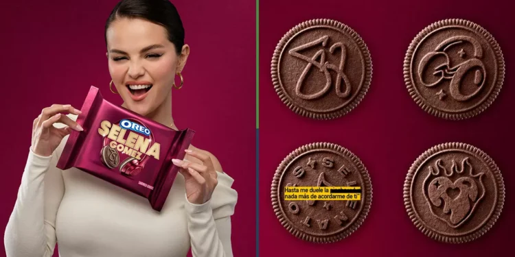 Oreos de Selena Gomez vendrán con frases en español para aprender el lengua