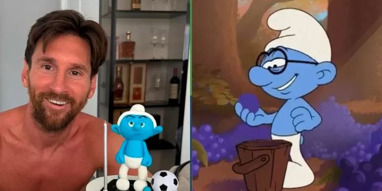 Surge petición para hacerle antidoping a los Pitufos posteriormente de foto de Messi