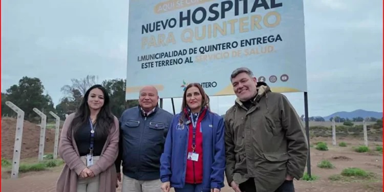 Autoridades visitaron terrenos donde se proyecta construir nuevo hospital en Quintero
