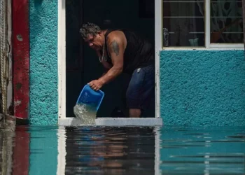 Llovió en un día en el cañada de México, casi lo que cae en un mes en CDMX