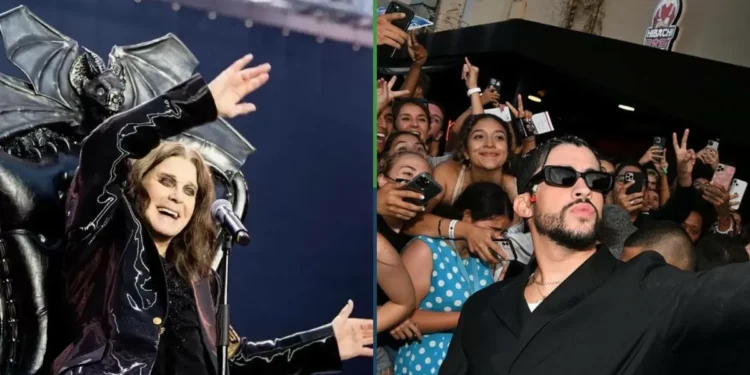 Fans de Bad Bunny se preguntan quién fue ese parecido Ozzy Osbourne