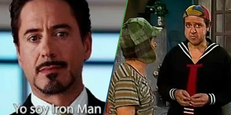 Robert Downey Jr. sigue paradigma de Quico y asegura que él inventó a Iron Man