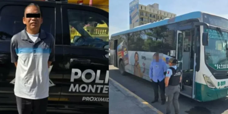 Sujeto es detenido por realizar tocamientos a jovencita en el camión