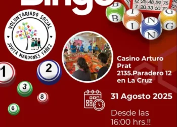 Gran bingo solidario en la comuna de La Cruz