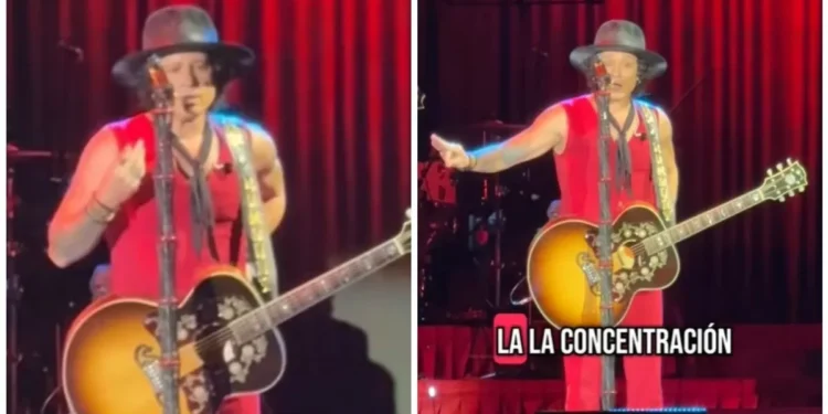 Enrique Bunbury explota y detiene show por uso de celulares