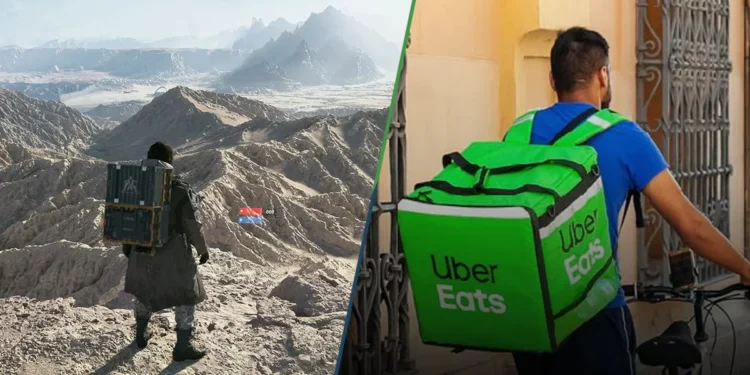 Death Stranding 2 de Hideo Kojima es un éxito entre repartidores de Didi y Uber Eats