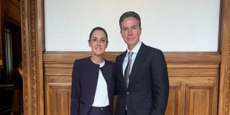 Manuel Velasco le expresó a Sheinbaum su respaldo para negociar novel acuerdo con EU