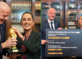 Esta rifa sí me interesa: Claudia anuncia que regalará su pase que le dio la FIFA