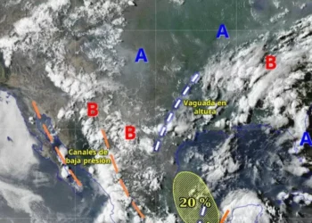 ambiente en México este 14 de agosto de 2025: Continuarán las lluvias fuertes por monzón