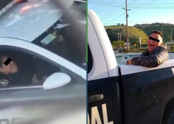 Detenidos preguntan por qué el asiento de las patrullas está tan resbaloso