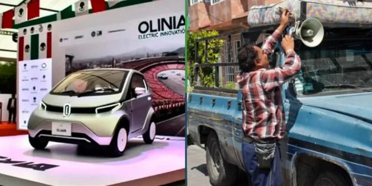 Primer auto eléctrico hecho en México tendrá bocinas para comprar fierro compadre