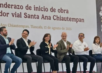 SICT da banderazo a construcción del distribuidor vial Santa Ana Chiautempan